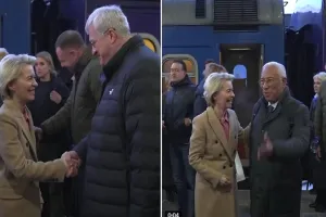 रूस-यूक्रेन युद्ध के तीन साल पूरे हुए, कीव पहुंचे विदेशी नेता...देखें VIDEO